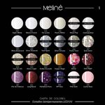 Kit 3x Esmaltes Semipermanentes Meliné Gel UV/LED x15ml