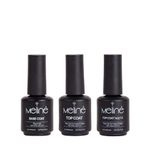 Esmaltes Base + Top Coat + Top Matte Semipermanente Meline
