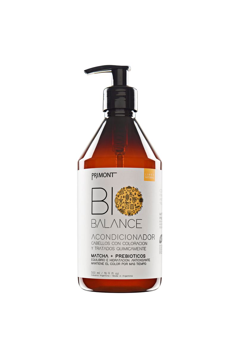 Kit Protector de Color Chico Shampoo + Acondicionador Matcha y Prebióticos Bio Balance Primont