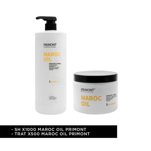 Kit Maroc Oil Grande Shampoo + Tratamiento Primont