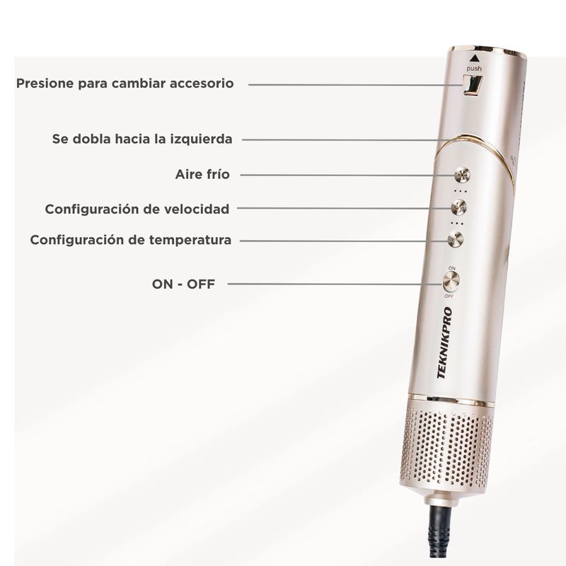 SET AIR STYLER COLLECTION 8 in One TEKNIKPRO