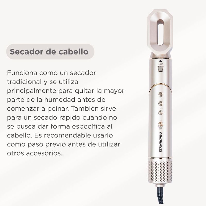SET AIR STYLER COLLECTION 8 in One TEKNIKPRO