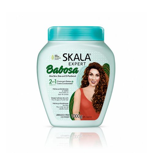 Máscara Capilar Vegana Hidratante Babosa Expert x1kg Skala