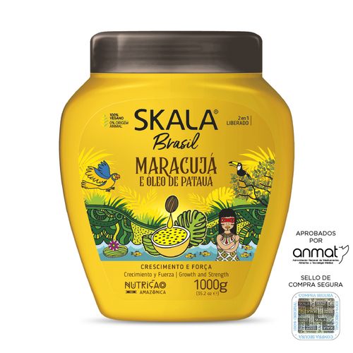 Máscara Capilar Vegana Maracujá e Óleo de Patauá x1kg Skala