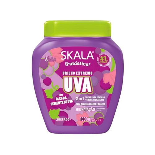 Máscara Capilar Vegana Frutástica Uva x1kg Skala