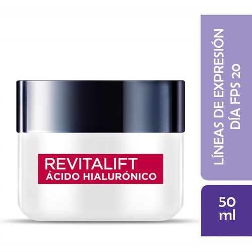 Crema Día L´Oréal Paris Revitalift Ácido Hialurónico x50ml