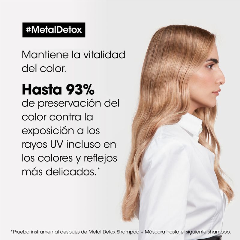Shampoo + Máscara Metal Detox Serie Expert L'Oréal Professionnel