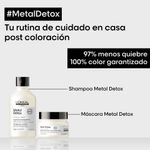 Shampoo + Máscara Metal Detox Serie Expert L'Oréal Professionnel