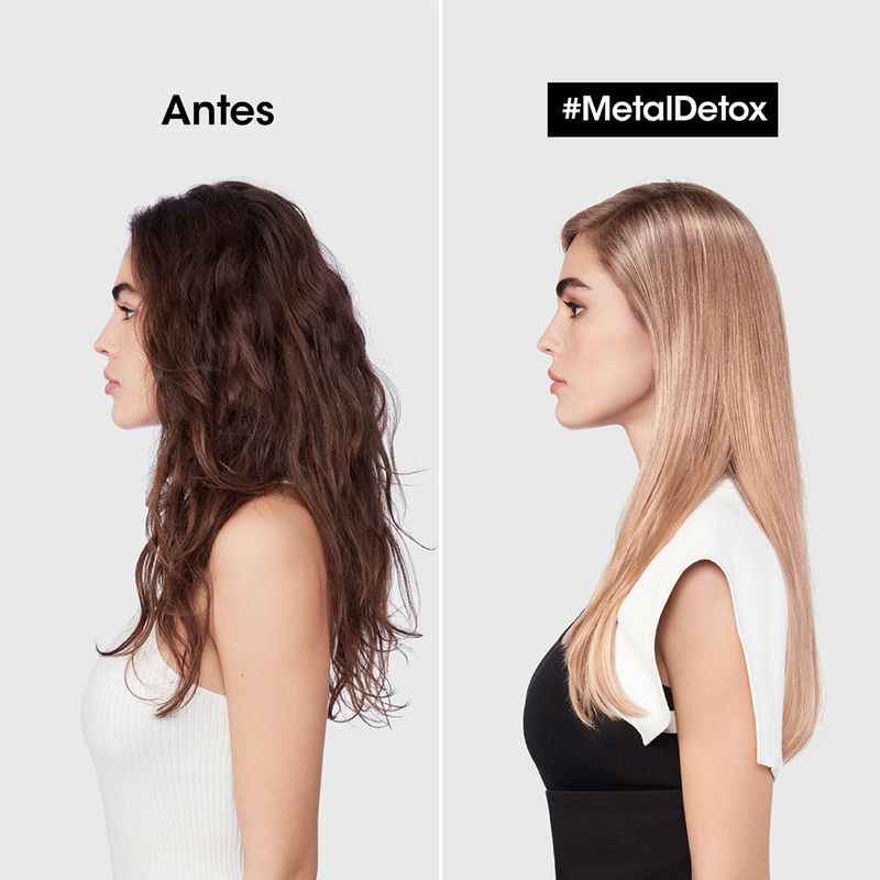 Kit Shampoo + Óleo Metal Detox Serie Expert L'Oréal Professionnel
