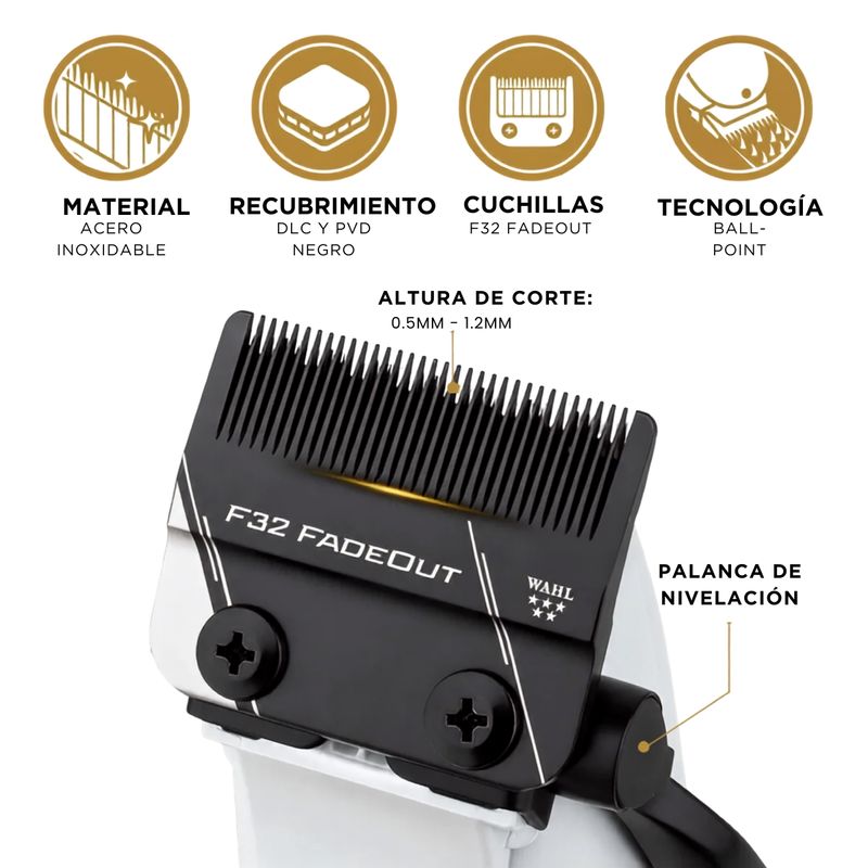 MAQ CORTE VAPOR CE26 WAHL