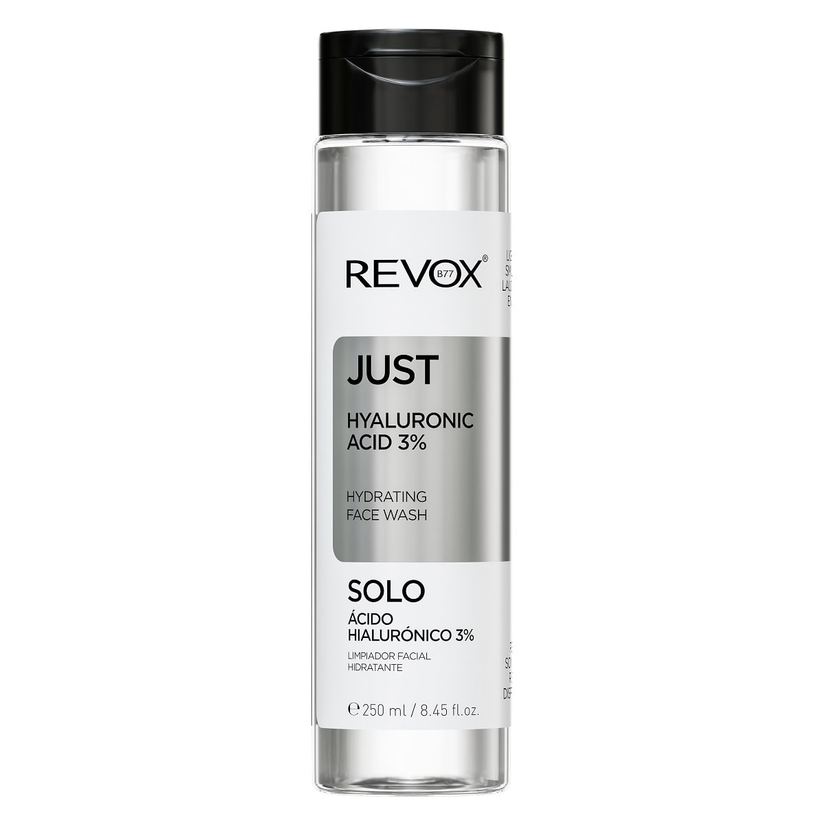 LIMPIADOR X250 JUST HYALURONIC ACID 3% REVOX