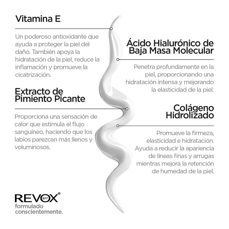LIP FILLER x12 hialuronico B77 REVOX