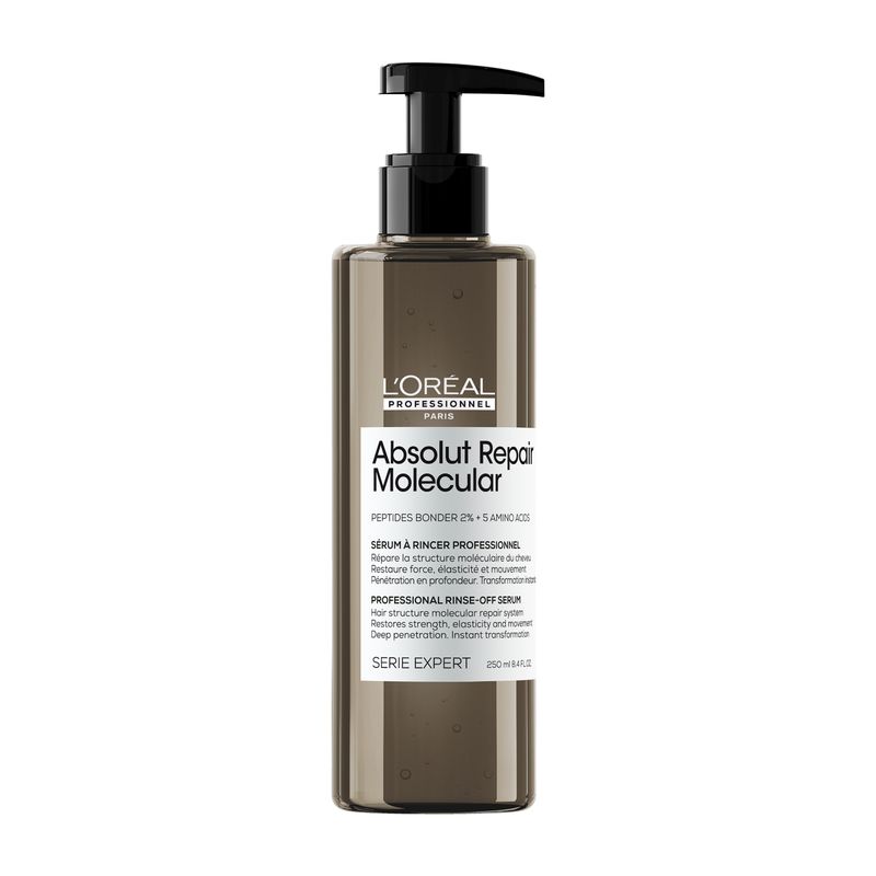 Kit Shampoo + Sérum De Enjuague Absolut Repair Molecular Serie Expert L'Oréal Professionnel