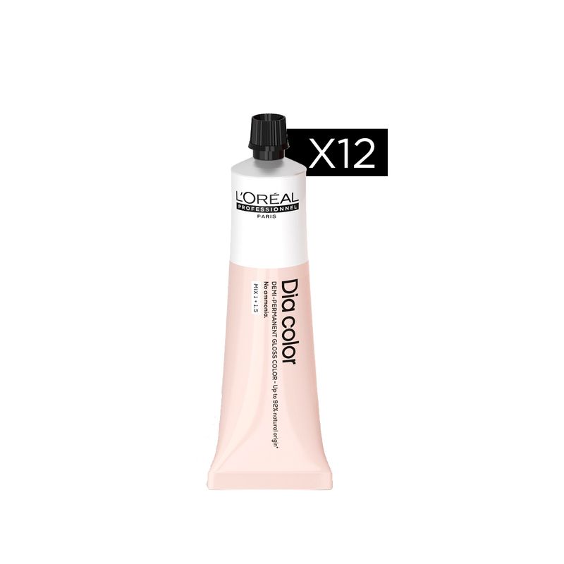 Kit x12 Tinturas Coloración Profesional Tono Sobre Tono Dia Color x60grs L'Oréal Professionnel