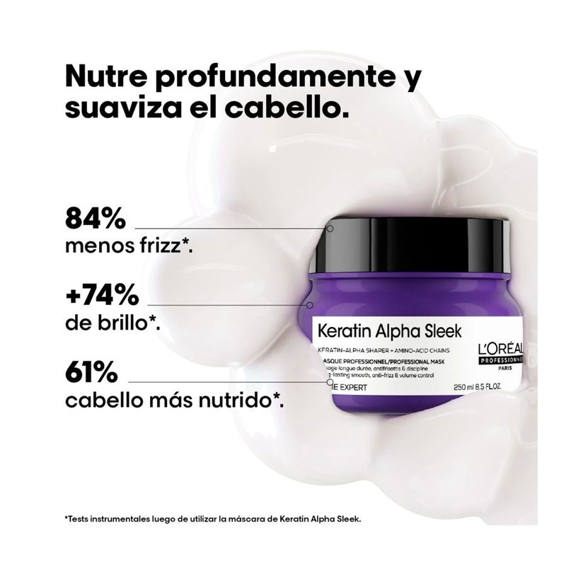 Kit Mascara + Sérum Keratin Alpha Sleek | Serie Expert | L'Oréal Professionnel