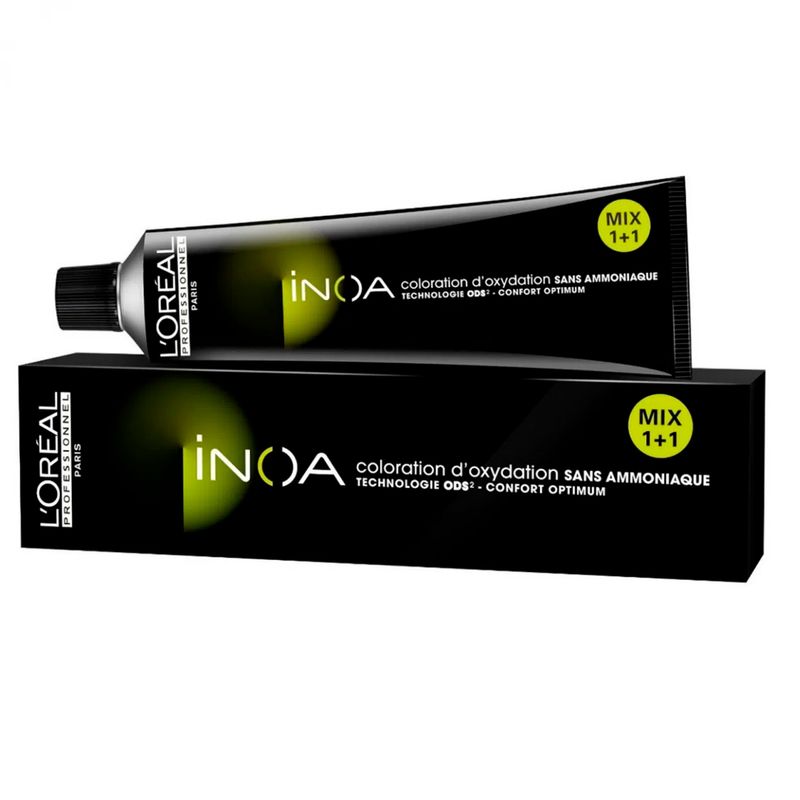 Kit Coloración: 4 Tinturas Inoa Loreal Professionnel sin Amoníaco