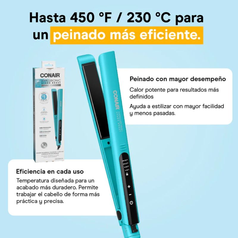 PLANCHA HYALURONIC CONAIR