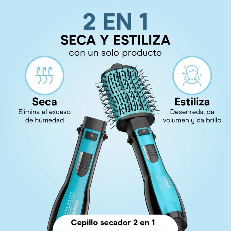 CEPILLO AIRE 2en1 HYALURONIC CONAIR