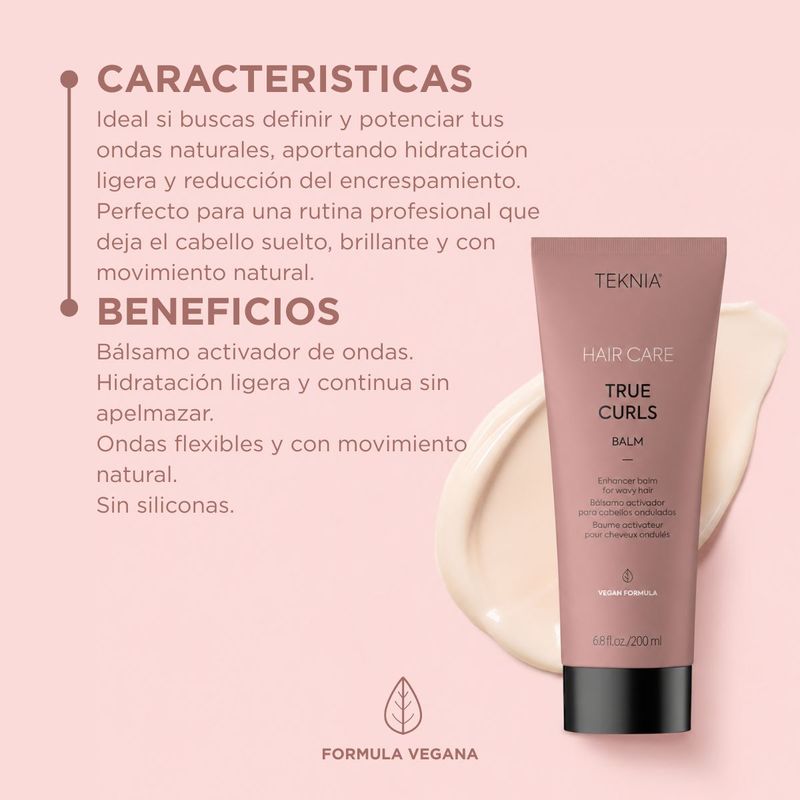 BALSAMO X200 TRUE CURLS ENHANCER TEKNIA LAKME