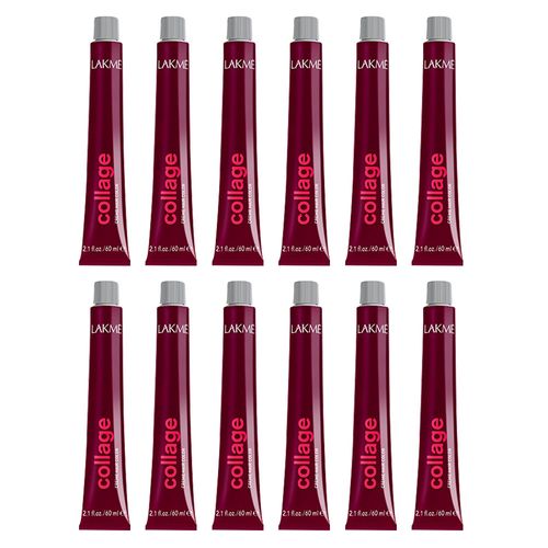 Combo 12 Tinturas Collage Creme Hair Color x60ml Lakmé