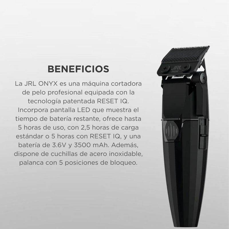 Combo Máquina De Corte Onyx + Trimmer Profesional Onyx JRL