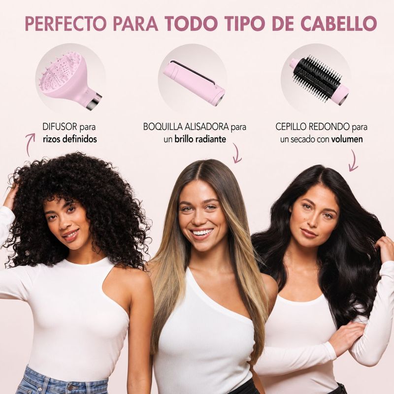 MULTI STYLER STYLE SWITCH Pink BABYLISS