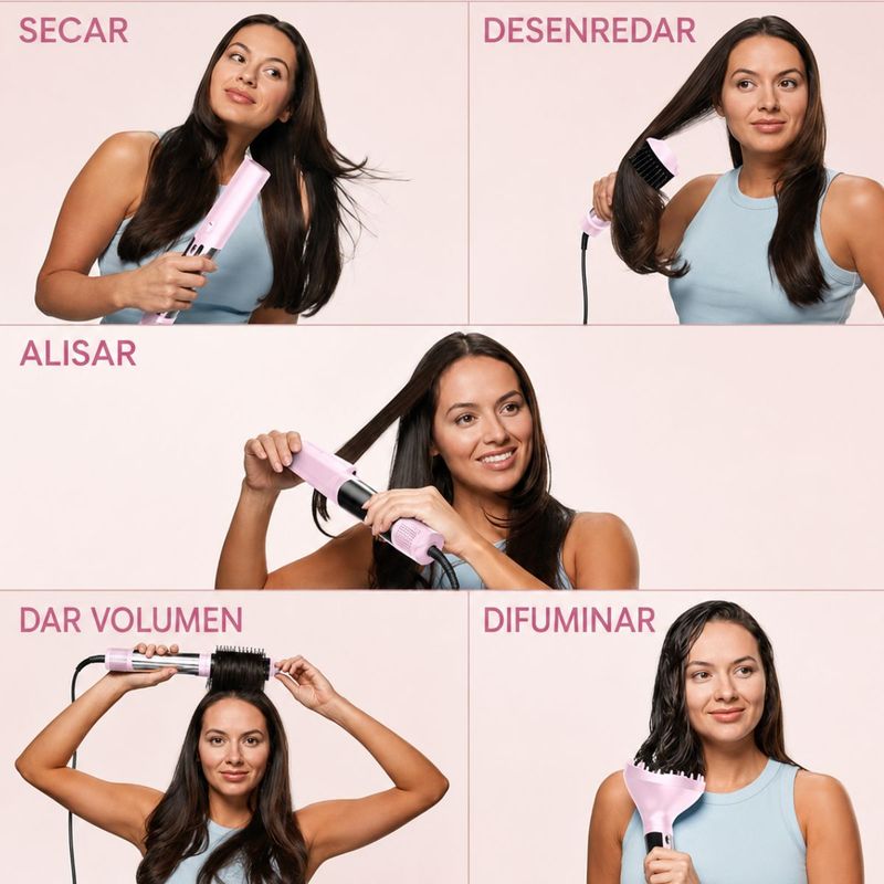 MULTI STYLER STYLE SWITCH Pink BABYLISS
