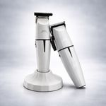 Combo Máquina De Corte Onyx + Trimmer Profesional Onyx White Ghost JRL