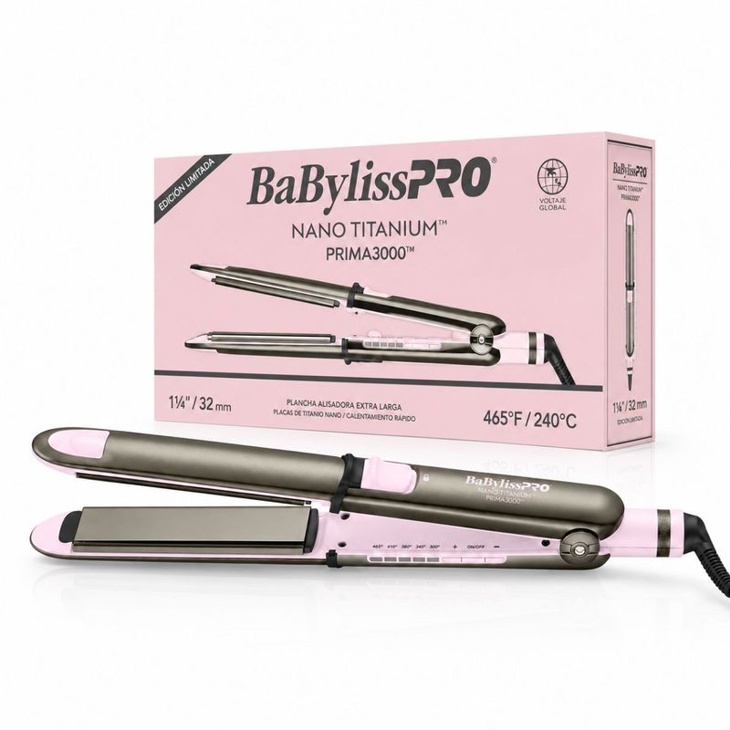 PLANCHA OPTIMA 3000 PINK BABYLISS
