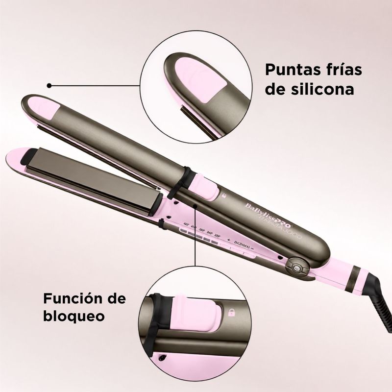 PLANCHA OPTIMA 3000 PINK BABYLISS
