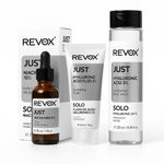 Kit facial hidratante con niacinamida y ácido hialurónico  Revox JUST
