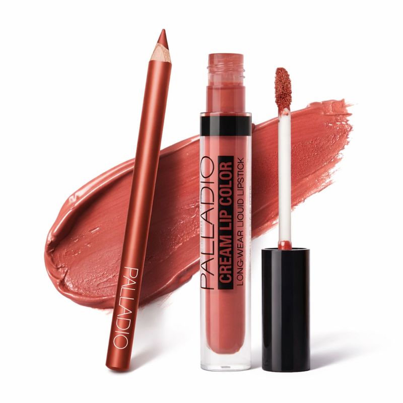 LIp Combo One | Labial Mate Nude + Delineador Palladio