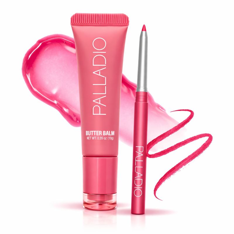 Lip combo Two | Balsamo Butter + Delineador Waterproof Palladio