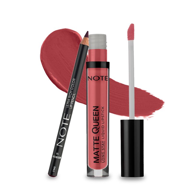 LIp Combo One | Labial Líquido Matte + Delineador Note