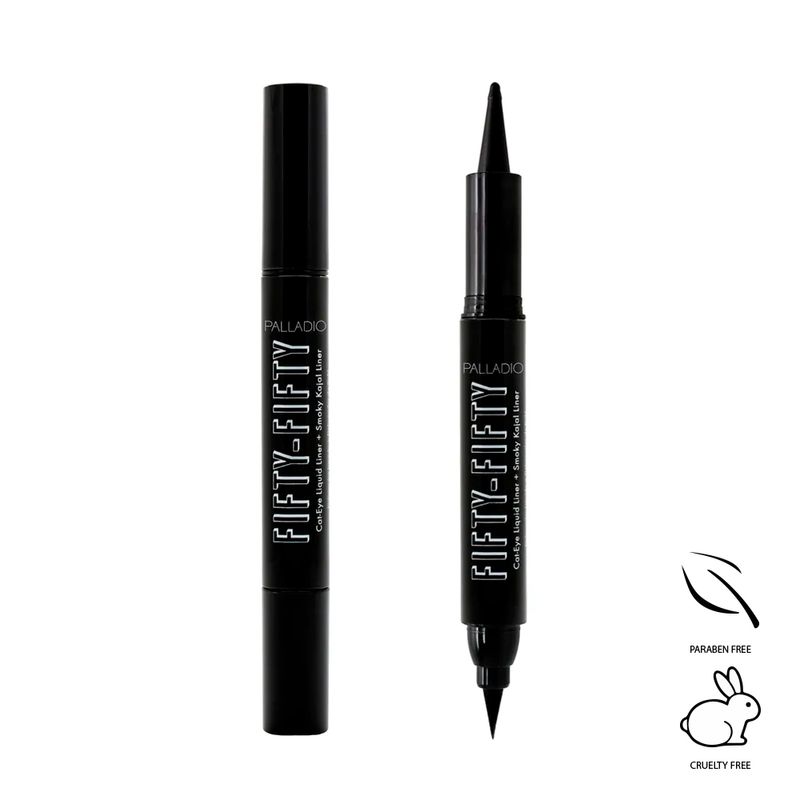 Kit Delineador Fifty Fifty + 3x Labiales Butter Me Up Sheer Palladio