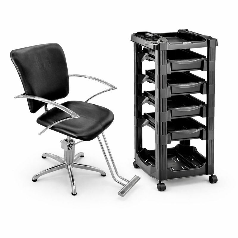Combo Sillón Hidráulico Y Módulo Organizador Profesional – Teknikstyle