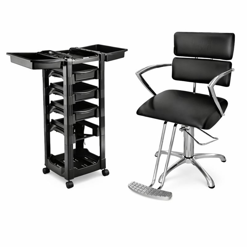 Combo Sillón Hidráulico Ergonómico Y Módulo Móvil – Teknikstyle