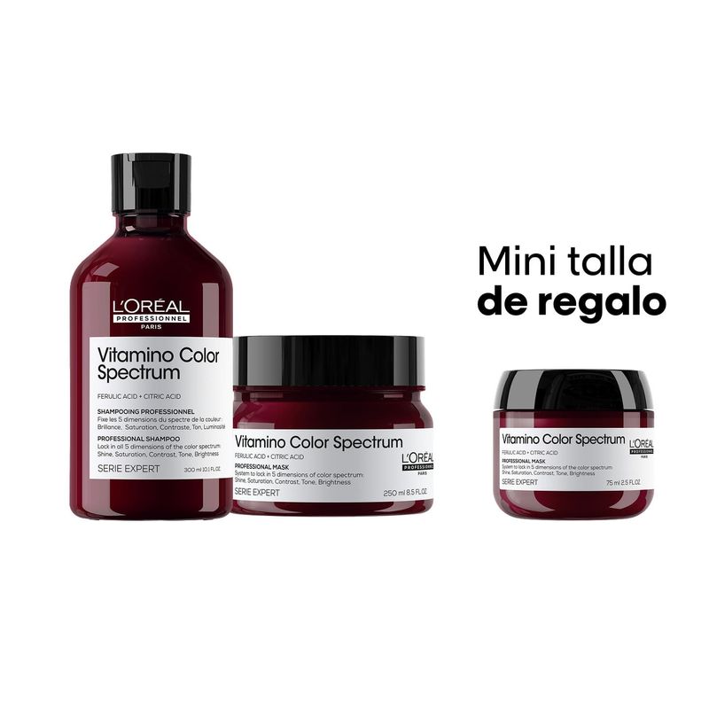 Kit Shampoo + Máscara Vitamino Color Spectrum L'Oréal Professionnel
