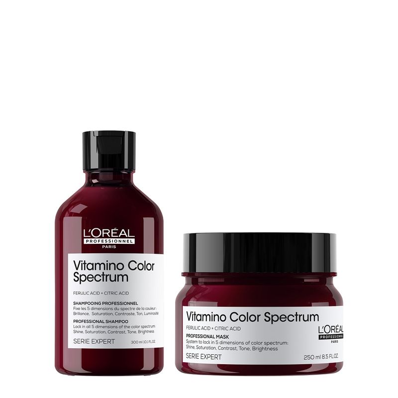 Kit Shampoo + Máscara Vitamino Color Spectrum L'Oréal Professionnel