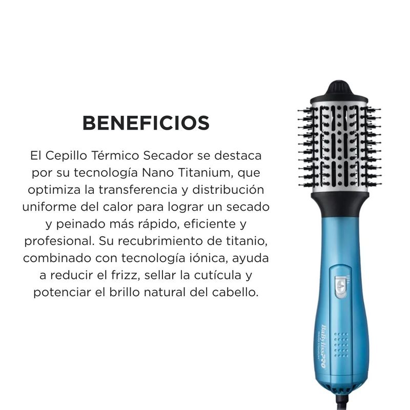 CEP ELECTRICO NANO TIT BRUSH 64mm BABYLISS