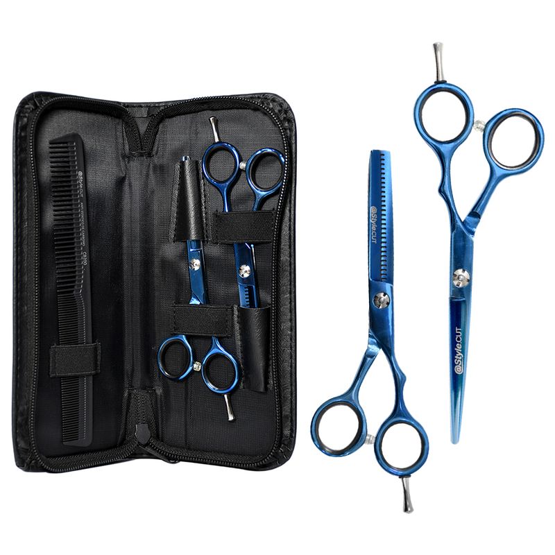 KIT TIJ CORTE+PULIR AZUL @STYLECUT